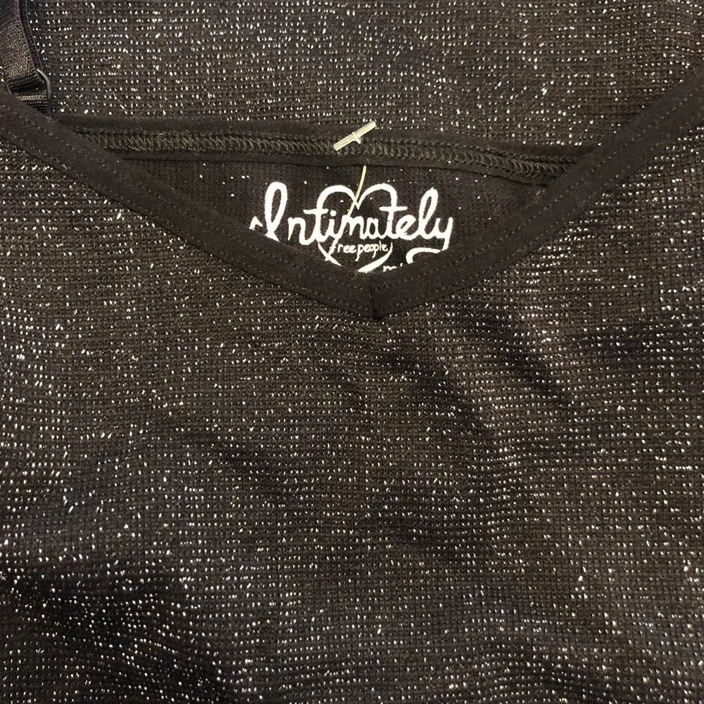 Free People Seamless Sparkle Mini Slip Dress